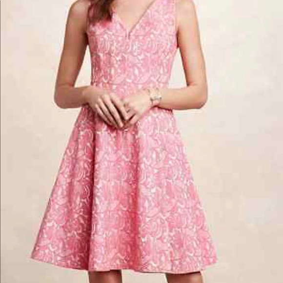 Anthropologie fit and flare dress - Picture 4 of 4